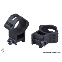Weaver Aluminium Tactical Rings 6 Hole 1" X High Matte - Maximum Security #w48351