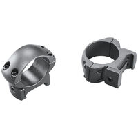 Weaver Grand Slam Steel Top Mount Rings - 1 Inch Med Matte #w49303