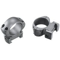 Weaver Grand Slam Steel Top Mount Rings - Windage Adjustable - 1 Inch High Matte #w49319