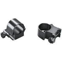 Weaver Detachable Extension Top Mount Rings - Black #w48448
