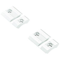 Weaver Top Mount Silver Cva Rnd Rcvr Traditions In-line Blk Aluminum Bases - 418s Win X-150 #w48453