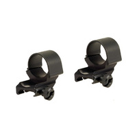 Weaver Detachable Top Mount Rings - 1" High Dual Extension Matte #w49045