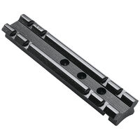 Weaver Top Mount S&w 29|629 Taurus L|k|n Frame Aluminum Bases - Black #w48109