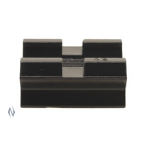 Weaver Base 42 Top Mount Rem 10 Front Aluminum Rock Solid - Black #w48042