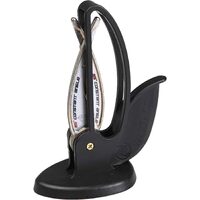 Warthog Sharpeners V-sharp Curve 325 Grit Diamond Rods - Black #whcvbk