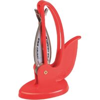 Warthog V-sharp Sharpener Curve 325 Grit Diamond Rods - Red #whcvrd