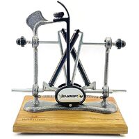 Warthog V-sharp Elite Knife Sharpeners With Deluxe Wooden Base - Gunmetal Grey #whec2gga4
