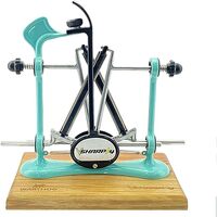 Warthog V-sharp Elite Knife Sharpeners With Deluxe Wooden Base - Aqua Sky #whec2asa4