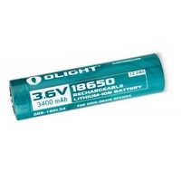 Olight 3400mah 18650 Lithium-ion Battery With Paper Card #orb2-186l34