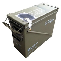 Xhunter Ex-issue Steel Ammo Box #m61