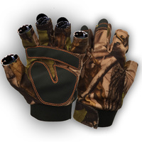 Xhunter Camo Fingerless Gloves #m