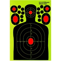 Xhunter 9.5"x14.5" Silhouette Splatter Target - Pack Of 10 #03401