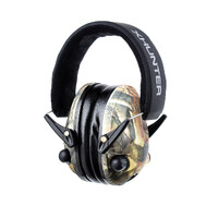 Xhunter  Electronic Low Set Compact Protective Earmuffs - Camo