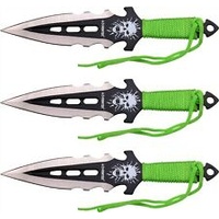 Z-Hunter Throwing Knife Set - Cord Wrap With Sheath #k-Zb-135-3