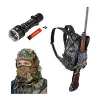 Xhunter Bush Walker Gift Pack - Hunting Torch Backpack Mesh Headnet #05893