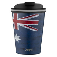 Avanti Go Cup Stainless Steel Double Wall Vacuum Insulated Mug Aussie Flag - 280Ml #13525