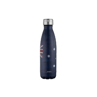 Avanti Stainless Steel Fluid Bottle Double Wall Vacuum Flask Aussie Flag - 500ml #12383