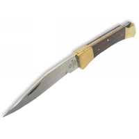Cobra Smokey Drop Point Folding Blade Knife 90-200 - 7.8 Inch Overall #kf0025