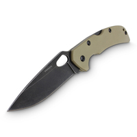 Cobra Desert Rat Drop Point Blade Folding Knife - Coyote Tan 7.8 Inch Overall #kf0306