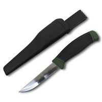 Cobra 9 Inch Drop Point Fixed Blade Fishing Knife-100-220 - Green W Sheath #kf0312 Greeen