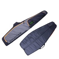 Xhunter 48 Inch Rifle Shotgun Black Grey Bag - W Remington Velcro Badge #x-119979re