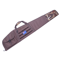 Xhunter 52 Inch Molle Rifle Shotgun Camo Brown Bag - W Remington Velcro Badge #X-11993re
