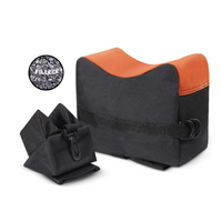 Xhunter Filled Shooting Front And Rear Bench Rest Combo - Black Sand Bags #Xh126235