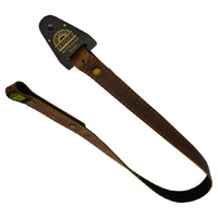 Xhunter Straight Genuine Leather Gun Sling - 25mm Brown #Sspl25-br