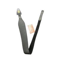 Xhunter Tapered Genuine Leather Gun Sling - 70mm Black #Stpl70-bl