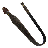 Xhunter Wide Tapered Emu Print Sling - 60mm #Stemu60