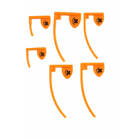 Xhunter Polymer Safety Chamber Flag Set – High-visibility Orange Xh128740