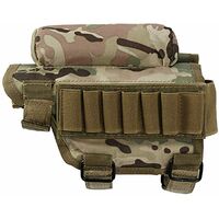 Xhunter Adjustable Cheek Rest With 7 Round Ammo Holder - Camouflage #