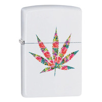 Zippo Floral Weed Design Lighter - Windproof #99730