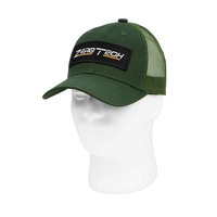 Zerotech Green Olive Baseball Cap - Rectangle Embroidered Badge #ztcap-9