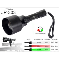 Z-vision Jp-303 3 In 1 Rifle Mount Light Kit 3 Led Colours