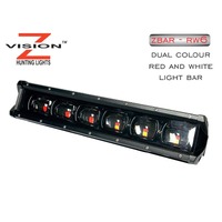 Z-vision Dual Color Light Bar 6 - Red And White #zbar-rw6