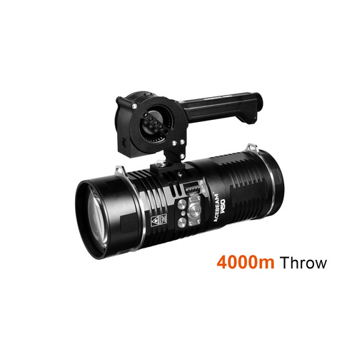 Acebeam White Laser Handheld Spotlight Flashlights 4000 Meters Super Long Beam - For Search Rescue Marine Hunting Farming #W50