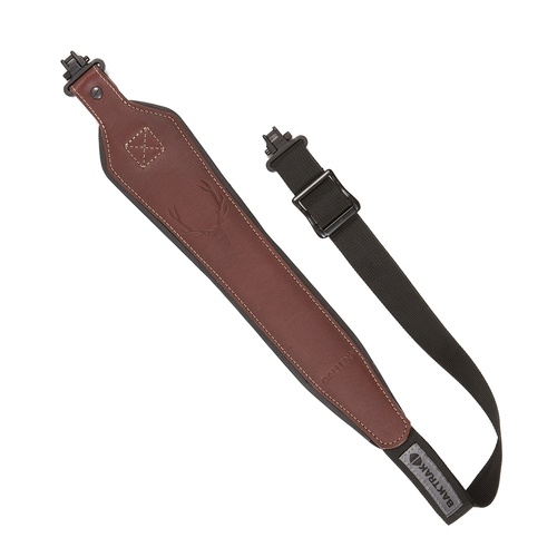 Allen Baktrak Bull Basin Leather Elk Sling W/swivels Brown #8347