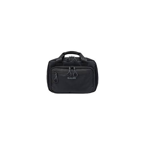 Allen Al3639 Double Pistol Bag Black 12.5 Inch Handgun Range Case