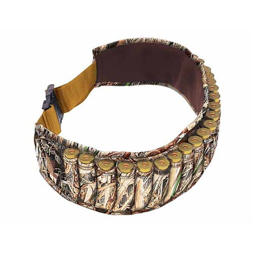 Allen 12g Neoprene 25 Ammo Belt Adjustable To 58 Inch - Duck Blind Camo #Al2528
