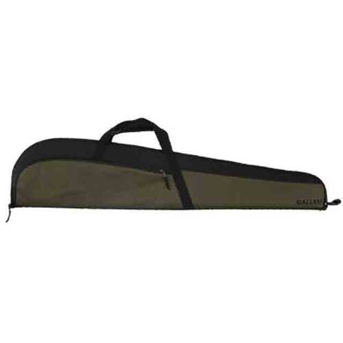 Allen Powell Rifle Locking Case 46 Inches Accessory Pocket - Black Green #al69346
