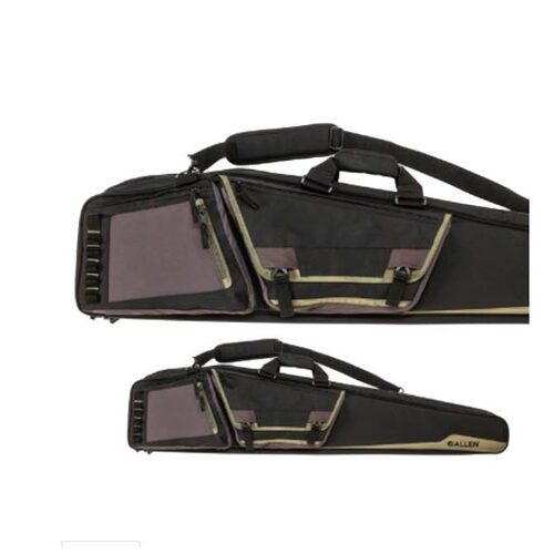 Allen Rocky Double Rifle Case Tan 50 Inches Extra Rugged Fabric - Black #al90650