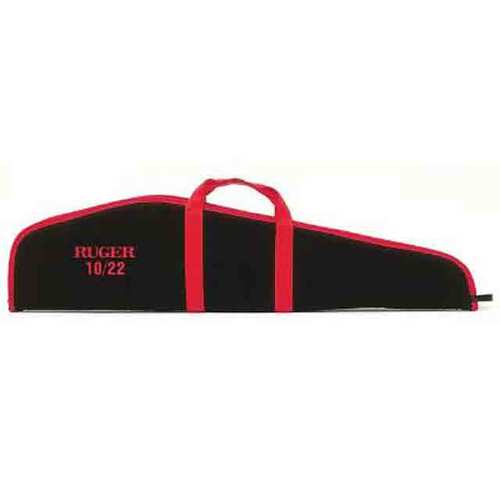 Allen Ruger Embroidered Scoped Rifle Case 40 Inches - Black Red #Al27540