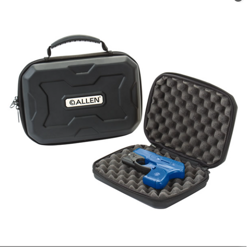 Allen Exo Handgun Case 7 Inches Thermo-molded Exoskeleton - Black #82-7