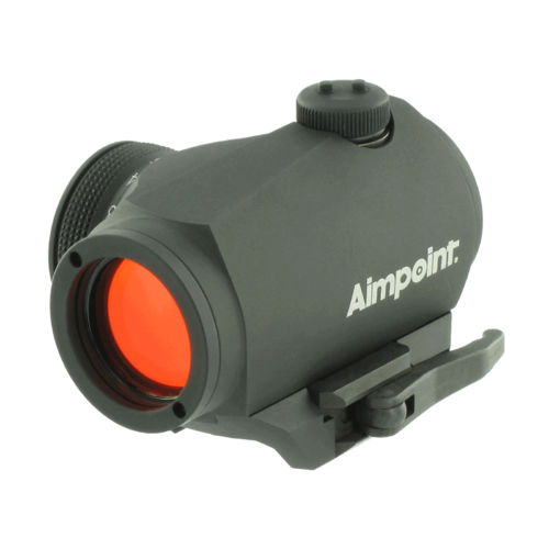 Aimpoint Micro H-1 4Moa Red Dot Sight - Waterproof With Weaver Mount #11910