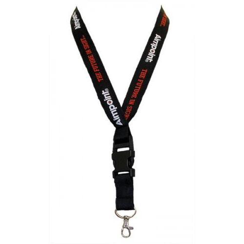 Aimpoint Branded Woven Lanyard Perfect Excellent Quality Durable - Black #ap-g0031