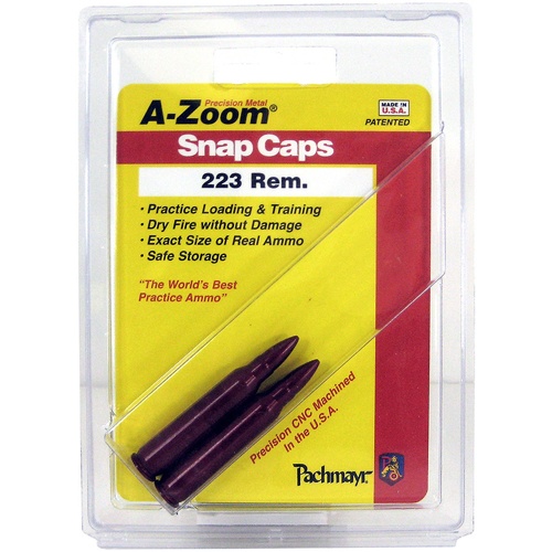 A-Zoom 223 Remington Metal Snap Caps - 2 Pack