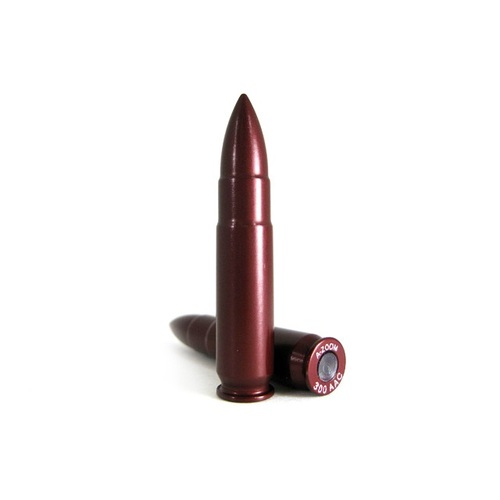 A-zoom Hunting Shooting Training Function Testing Precision Rifle Snap Caps - 2 Packs 300 Aac Blackout Aluminum #az300bo