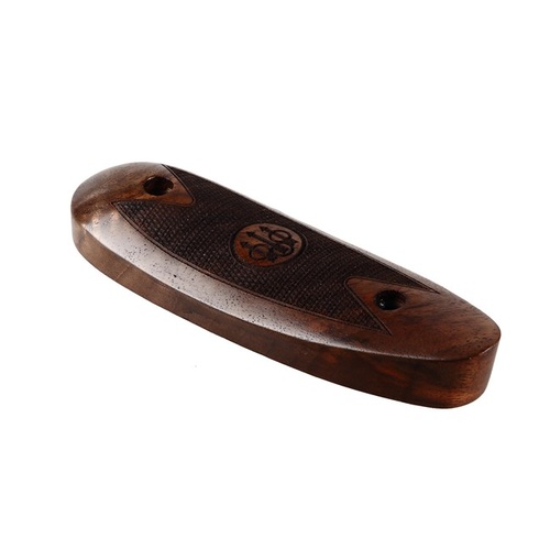 Beretta Competition Recoil Pad - Wood Oiled For 12g Shotgun #c55309