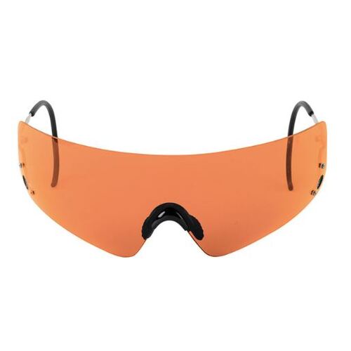 Beretta Youth Shields Shooting Metal Frame Glasses - Orange #oca9-2-407